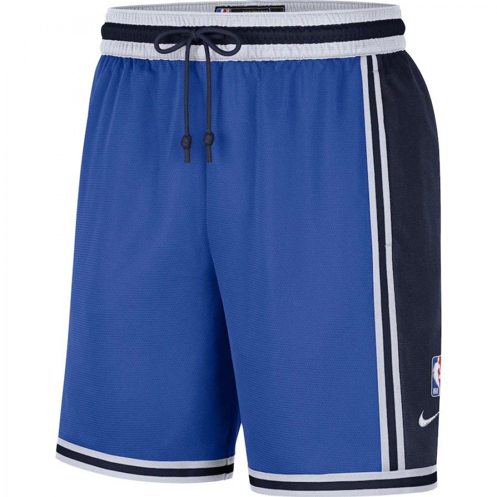 Men's Dallas Mavericks Pre-Game Performance Shorts - Royal/White-Pro Kit Vault | Brand New 26/27 Sports Jerseys